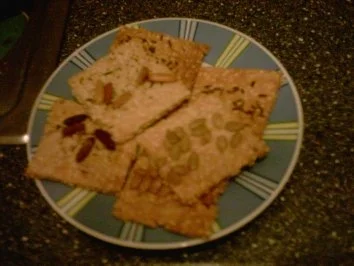 Salzige Sesamcracker - Rezept