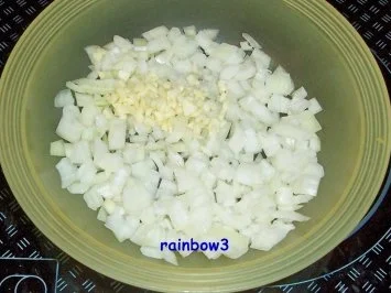 Kochen: Gulasch-Pilz-Kartoffel-Pfanne - Rezept - Bild Nr. 3