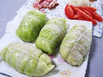 Rezept: Krautrouladen - pikant gefüllt ... Bild Nr. 4 Krautrouladen - pikant gefüllt ... - Rezept - Bild Nr. 4