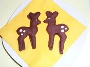 Plätzchen: Apfel-Zimt-Bambis - Rezept