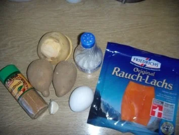 Kartoffeln-Steckrüben-Rösti mit Räucherlachs - Rezept - Bild Nr. 2