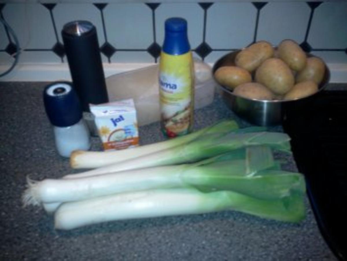 Kartoffel-Lauch-Suppe mit Spargelnote - Rezept - Bild Nr. 2