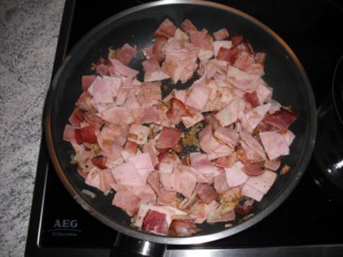 Schinkennudeln mit Mozzarella - Rezept mit Bild - kochbar.de