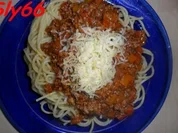 Soßen:Hackfleisch-Gemüse Soße ohne Tomaten - Rezept