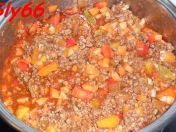 Soßen:Hackfleisch-Gemüse Soße ohne Tomaten - Rezept - Bild Nr. 11