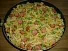 Würstchen-Nudelpfanne - Rezept