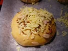Rezept: Dinkelbrötchen mit Körnern und Käse Dinkelbrötchen mit Körnern und Käse - Rezept