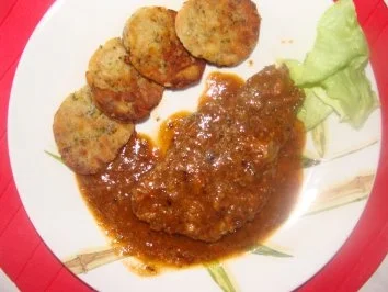 Rezept: Fleisch : -Schweinekamm in Sauce- Fleisch : -Schweinekamm in Sauce- - Rezept