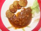 Fleisch : -Schweinekamm in Sauce- - Rezept