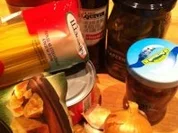 Spaghetti mit mediterraner Sauce - Rezept