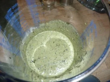 Rezept: TERRINE/KÄSE:RICOTTA-BASILIKUM Bild Nr. 6 TERRINE/KÄSE:RICOTTA-BASILIKUM - Rezept - Bild Nr. 6