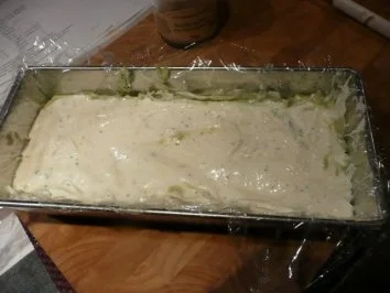 Rezept: TERRINE/KÄSE:RICOTTA-BASILIKUM Bild Nr. 7 TERRINE/KÄSE:RICOTTA-BASILIKUM - Rezept - Bild Nr. 7