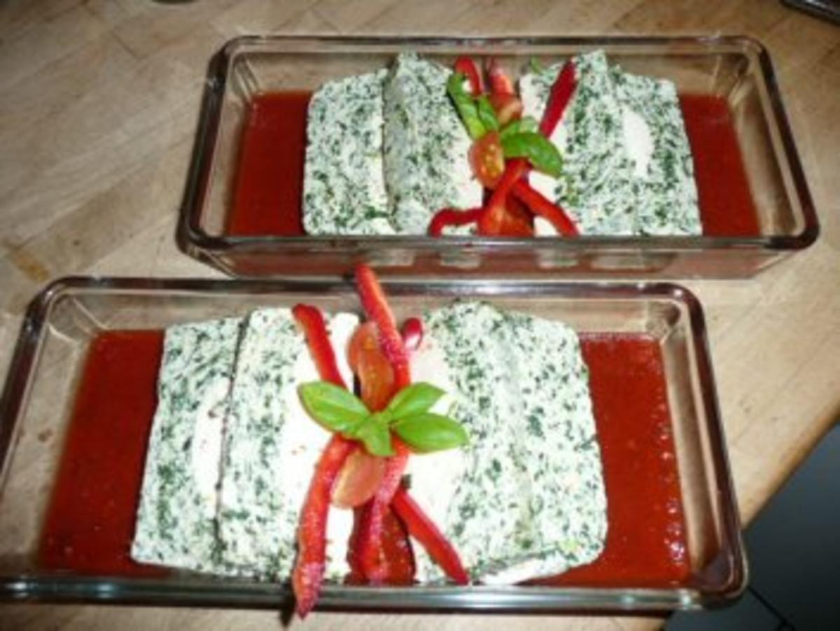 Bilder für TERRINE/KÄSE:RICOTTA-BASILIKUM - Rezept