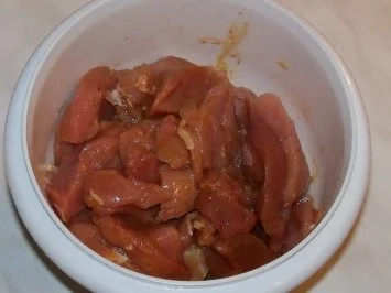 Scharfes Schweinefleisch - Rezept - Bild Nr. 3