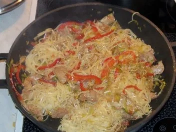 Scharfes Schweinefleisch - Rezept - Bild Nr. 9