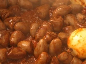 Muttis tomatierte Hühnerherzchensuppe - Rezept - Bild Nr. 3