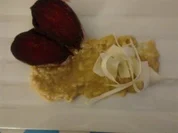 Arborio | Zitrone | Rote Bete | Ziegencamembert | Meerrettich - Rezept