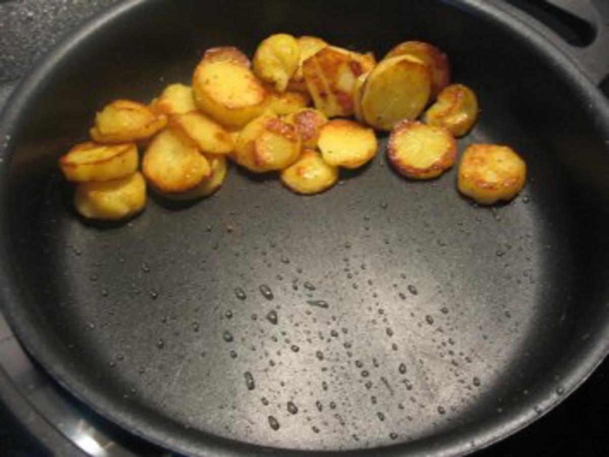 Bratkartoffeln Vegetarisch aus Pellkartoffeln - Rezept - Bild Nr. 7