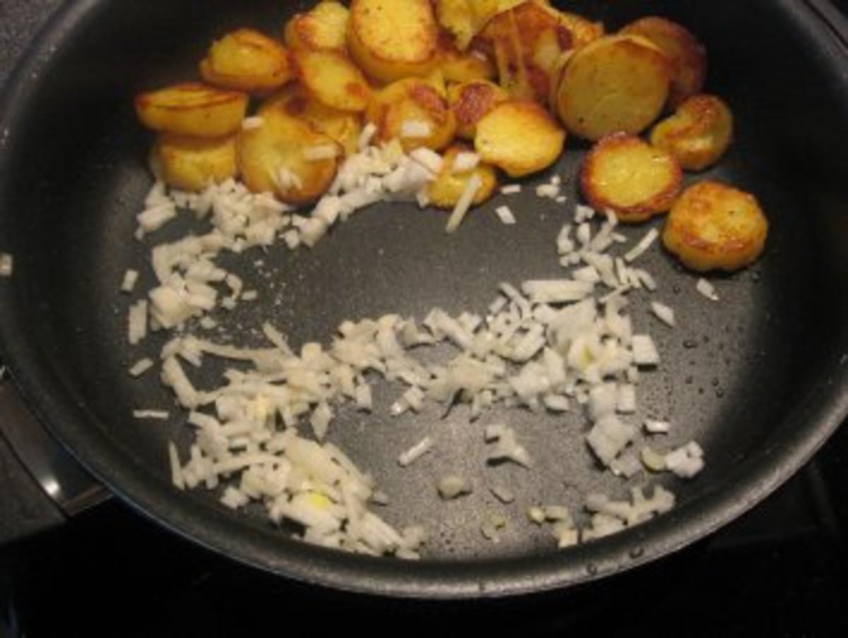 Bratkartoffeln Vegetarisch aus Pellkartoffeln - Rezept - Bild Nr. 8