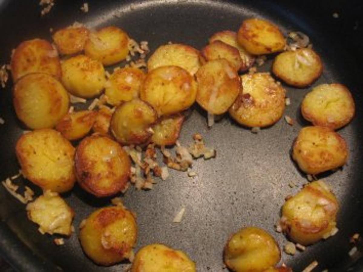 Bratkartoffeln Vegetarisch aus Pellkartoffeln - Rezept - Bild Nr. 9