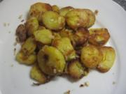 Bratkartoffeln Vegetarisch aus Pellkartoffeln - Rezept
