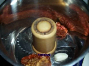 Rezept: Brotaufstrich: Schafskäse, rot und cremig Bild Nr. 2 Brotaufstrich: Schafskäse, rot und cremig - Rezept - Bild Nr. 2