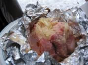 "Solverflaasch" wej em Waald... - Rezept