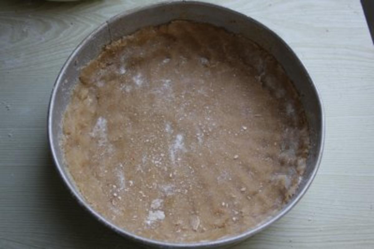 Kuchen: Williams-Christbirnen-Kuchen mit Sahnepudding und Pistazien - Rezept - Bild Nr. 4