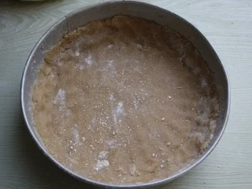 Kuchen: Williams-Christbirnen-Kuchen mit Sahnepudding und Pistazien - Rezept - Bild Nr. 4