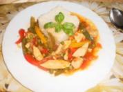 Scharfes Hühnchen - Rezept