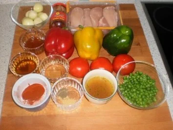 Rezept: Scharfes Hühnchen Bild Nr. 2 Scharfes Hühnchen - Rezept - Bild Nr. 2