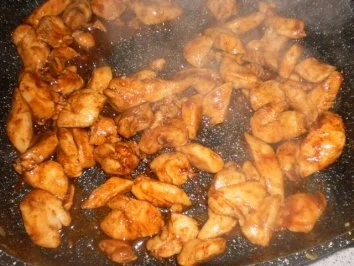 Rezept: Scharfes Hühnchen Bild Nr. 8 Scharfes Hühnchen - Rezept - Bild Nr. 8