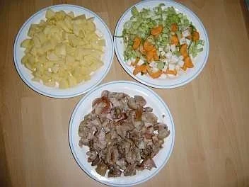 Erbseneintopf mit Würstchen - Rezept
