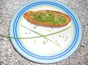 leckeres gesundes Schnittlauchbrot - Rezept