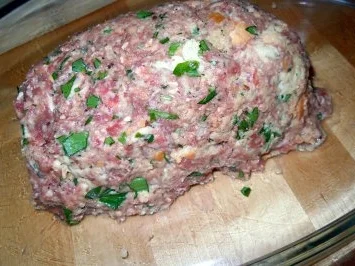 Hackbraten auf Gemüsebett - Rezept - Bild Nr. 2