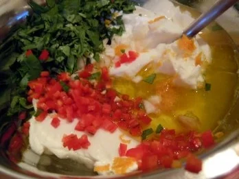 Rezept: Joghurt-Orangen-Chili-Dipp Bild Nr. 5 Joghurt-Orangen-Chili-Dipp - Rezept - Bild Nr. 5