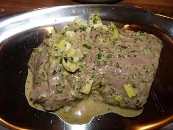 Rinderbraten eingelegt in Weisswein-Senf-Meerettich Marinade - Rezept - Bild Nr. 5