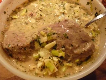 Rinderbraten eingelegt in Weisswein-Senf-Meerettich Marinade - Rezept - Bild Nr. 4