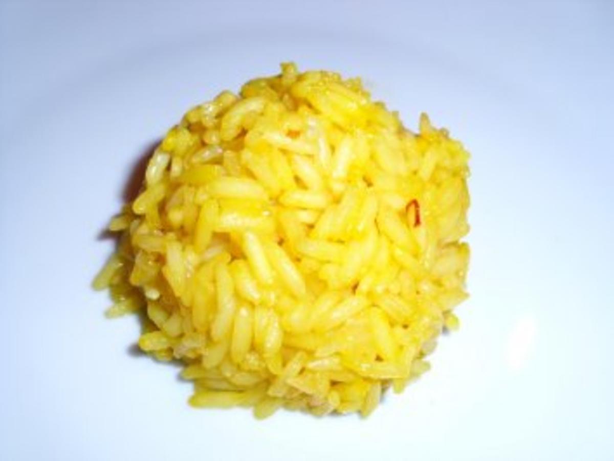 Beilage: Schalotten-Safran-Reis - Rezept