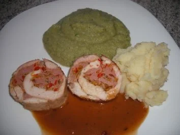 Hähnchenfiletroulade Diabolo - Rezept - Bild Nr. 6