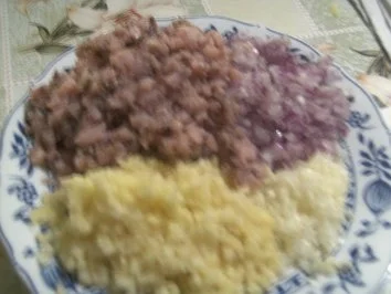 Rezept: ( Fisch ) Matjes-Tatar Bild Nr. 3 ( Fisch ) Matjes-Tatar - Rezept - Bild Nr. 3