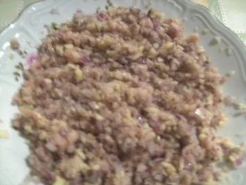 Rezept: ( Fisch ) Matjes-Tatar Bild Nr. 4 ( Fisch ) Matjes-Tatar - Rezept - Bild Nr. 4