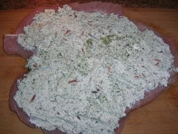 Kräuter-Puten-Rollbraten mit "Gazpacho"  Sauce - Rezept - Bild Nr. 7