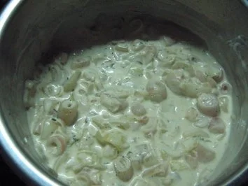 Rezept: Beilage: Geschmorte Zwiebeln mit frischen Kräutern, alternativ TK Beilage: Geschmorte Zwiebeln mit frischen Kräutern, alternativ TK - Rezept