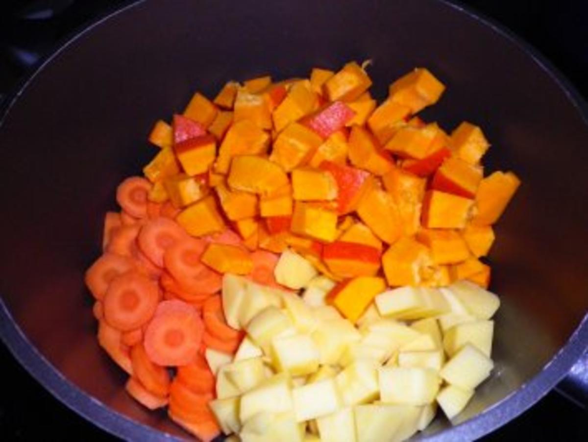 Karotten - Kürbis - Suppe - Rezept - Bild Nr. 2