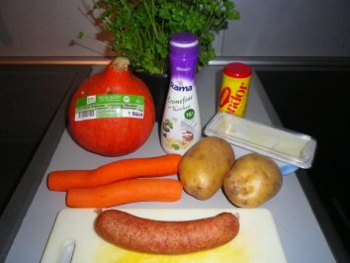 Karotten - Kürbis - Suppe - Rezept - Bild Nr. 3
