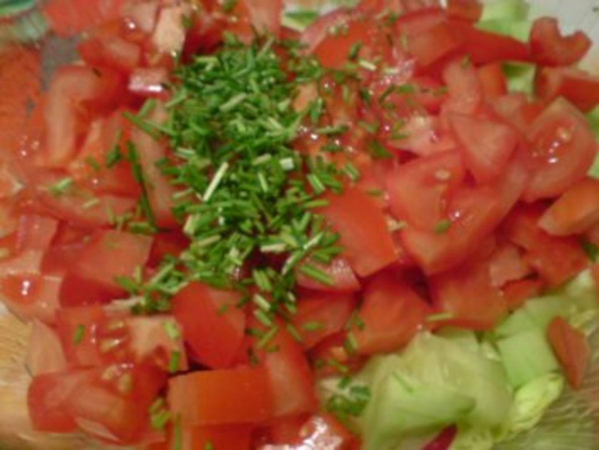 Gemischter Salat und Putenschnitzel - Rezept - Bild Nr. 4