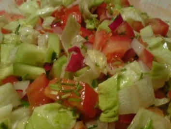 Gemischter Salat und Putenschnitzel - Rezept - Bild Nr. 15