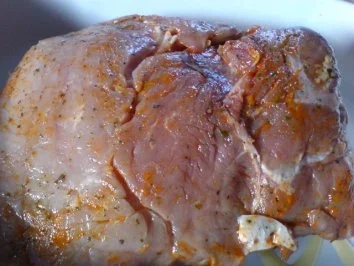 Marinierter Schweinebraten und Kaninchenvorderläufe - Rezept - Bild Nr. 4