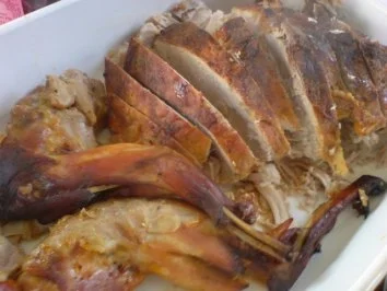 Marinierter Schweinebraten und Kaninchenvorderläufe - Rezept - Bild Nr. 12